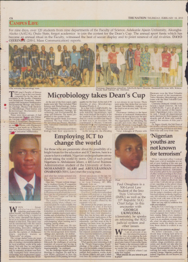 Employing ICT to change the world