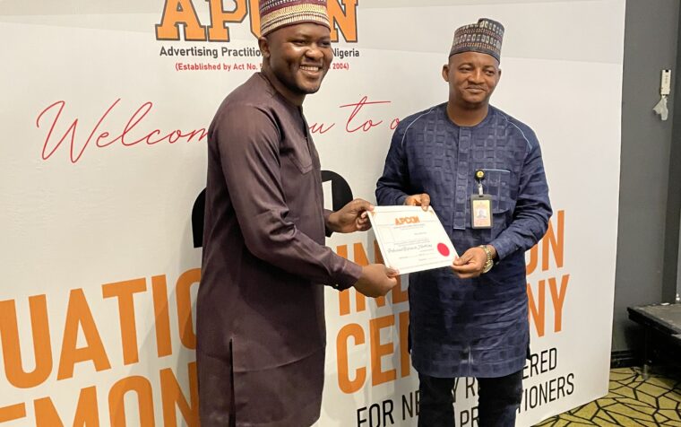 APCON inducts newly registered practitioners, graduates 172